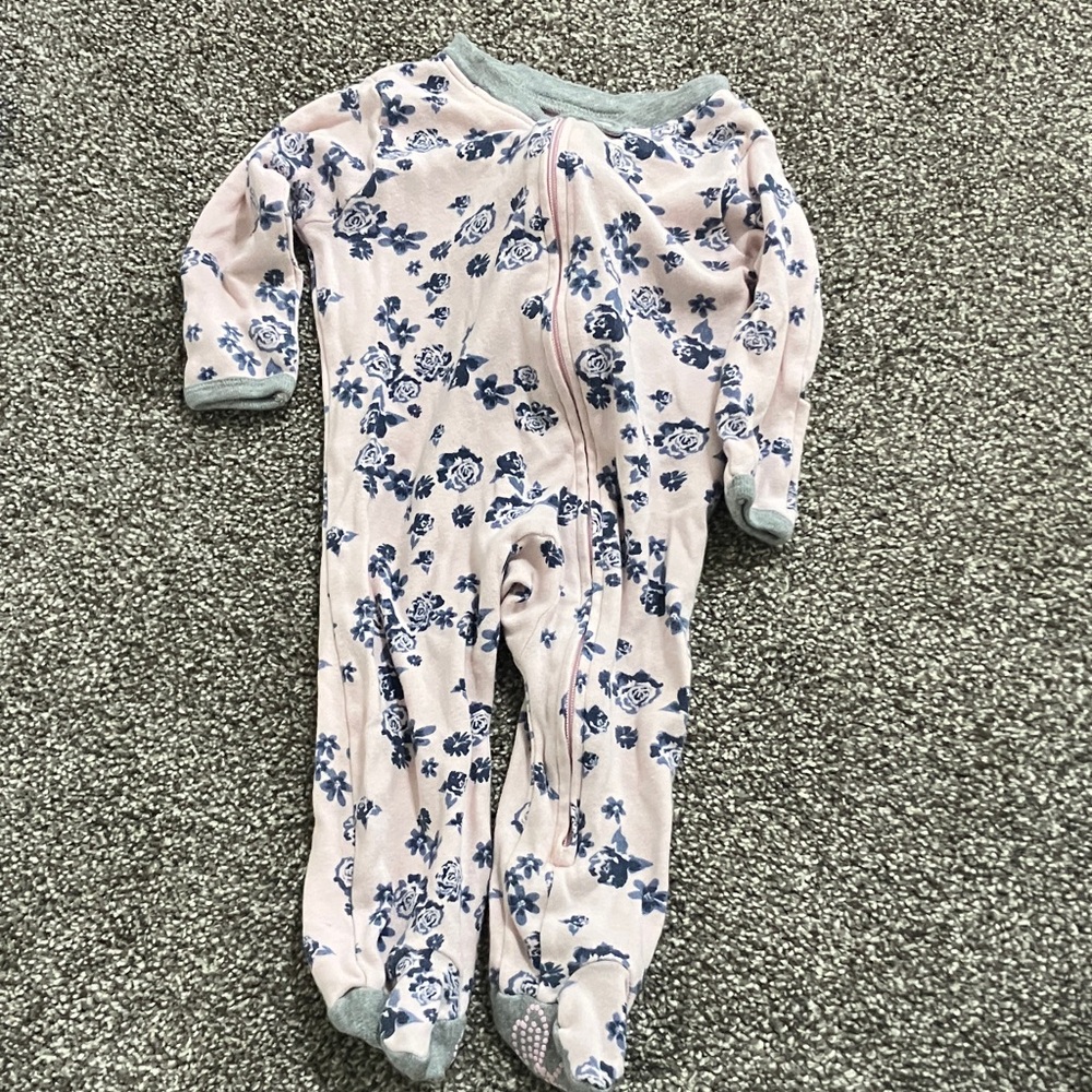 0-3 Burts Bees Baby Pajamas